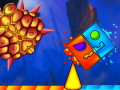 Cluiche Fire And Water Geometry Dash