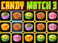 Cluiche Candy Match 3