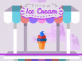 Cluiche Throw Ice Cream