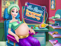 Cluiche Ice Queen Pregnant Check-Up 