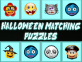 Cluiche Halloween Matching Puzzles