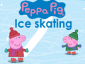 Cluiche Peppa pig Ice skating