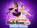 Cluiche Ellie and Annie Black Swan and White Swan