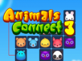 Cluiche Animals connect 3