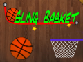 Cluiche Sling Basket