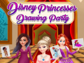 Cluiche Disney Princesses Drawing Party