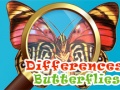 Cluiche Differences Butterflies