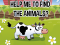 Cluiche Help Me To Find The Animals