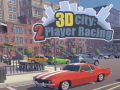 Cluiche 3D City: 2 Player Racing