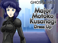 Cluiche Ghost In The Shell Major Motoko Kusanagi Dress Up