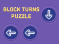 Cluiche Block Turns Puzzle