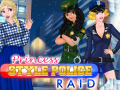 Cluiche Princess Style Police Raid