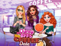 Cluiche Disney BFFs Coffee Date