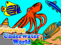 Cluiche Coloring Underwater World
