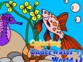 Cluiche Сoloring Underwater World 3