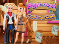 Cluiche Frozen Couple Cowboy Style