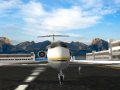 Cluiche Air plane Simulator Island Travel 