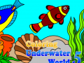 Cluiche Coloring Underwater World 5