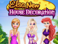 Cluiche Elsa New House Decoration