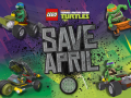 Cluiche Lego Teenage Mutant Ninja Turtles: Save April