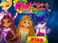 Cluiche Winx Club Hair Salon
