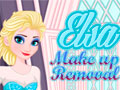Cluiche Elsa Make Up Removal