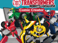 Cluiche Transformers Robots in Disguise: Comic Creator