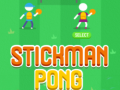 Cluiche Stickman Pong