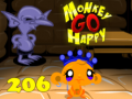 Cluiche Monkey Go Happy Stage 206