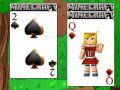 Cluiche Minecraft Solitaire