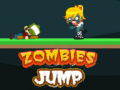 Cluiche Zombies Jump