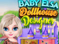 Cluiche Baby Elsa Dollhouse Designer
