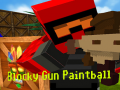 Cluiche Blocky Gun Paintball