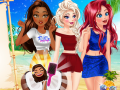 Cluiche Disney Princesses Summer Braids