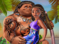 Cluiche Polynesian Princess Falling in Love