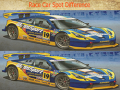 Cluiche Race Car Spot Difference