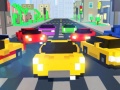 Cluiche Blocky Car Racing