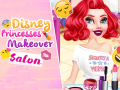 Cluiche Disney Princesses Makeover Salon