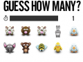 Cluiche Guess How Many