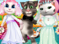 Cluiche White Kittens Bride Contest