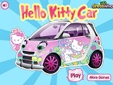 Cluiche Hello Kitty Car