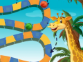 Cluiche Giraffe Dice Race