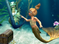 Cluiche Spot the differences Mermaids