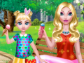 Cluiche Mommy And Daughter Summer Day