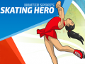 Cluiche Winter Sports: Skating Hero