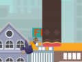Cluiche Flappy Dove