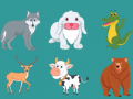 Cluiche Learn Animals Game