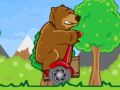 Cluiche Bear on a Scooter