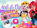 Cluiche Ariel and Elsa Instagram Famous