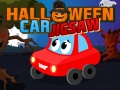 Cluiche Halloween Car Jigsaw